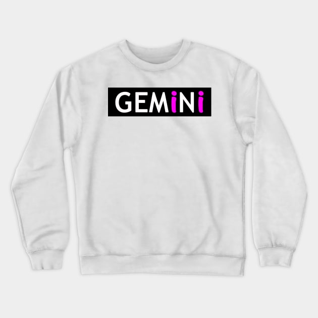 Gemini Crewneck Sweatshirt by Chanap